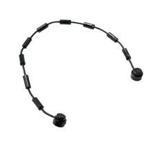 Lego String with End Studs and Grips 21L -Black- Part x64pb01-