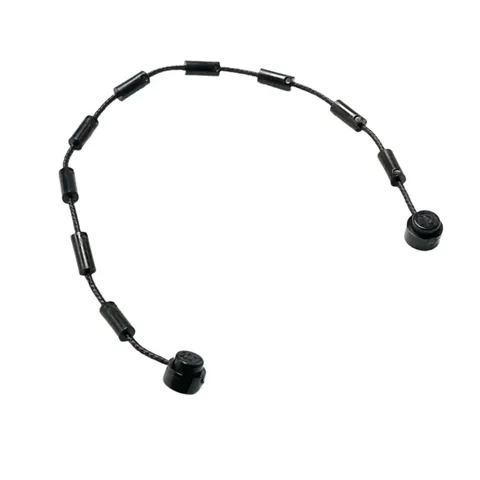 Lego String with End Studs and Grips 21L -Black- Part x64pb01-