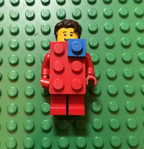 Lego Brick Suit Guy Minifigure Collectible Series 18 71021 Rare Lot Costume