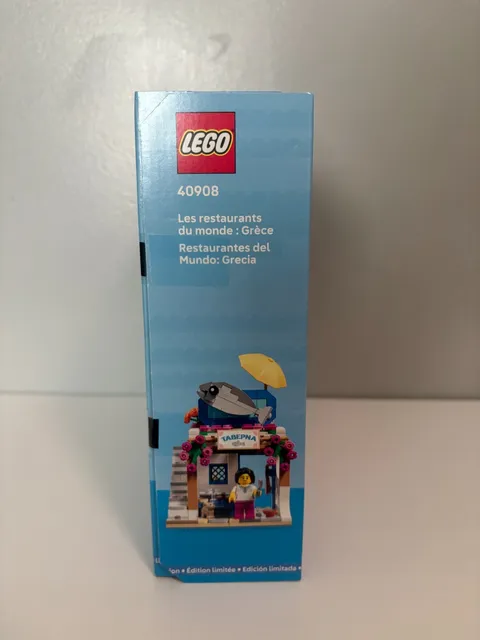 LEGO 40908 Restaurants of the World: Greece SET GWP NEW SEALED