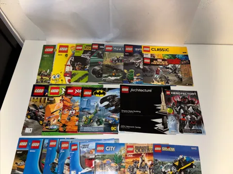 Lego Instruction Manuals ~ Variety Pack 