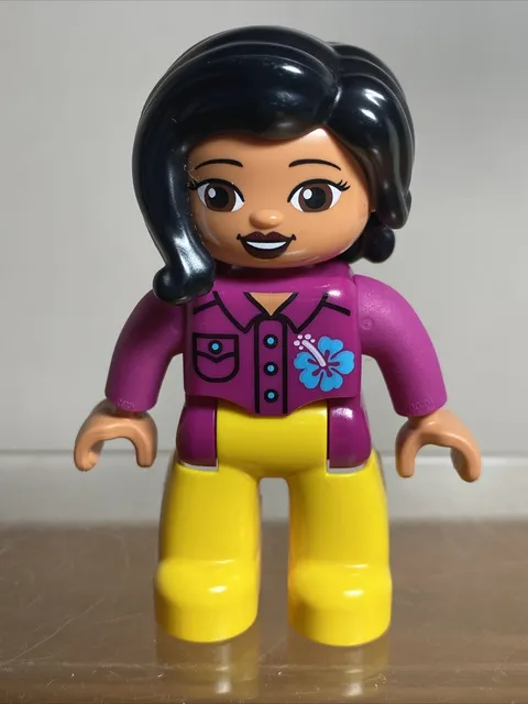 LEGO Duplo 10906 Tropical Island June Adult Woman Replacement Figure Only 2019