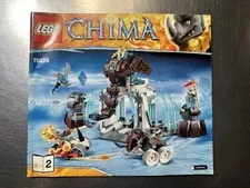 2015 LEGO Legends Of Chima 70226 Manual Booklet Only  Used Condition