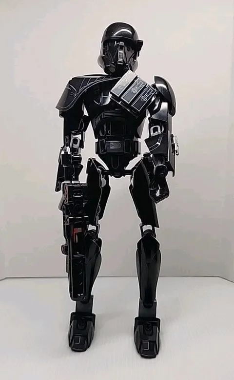 Lego Star Wars 75121 Imperial Death Trooper Figure NEAR COMPLETE NO INSTRUCTIONS