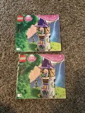 LEGO Disney Princess Illustrated Instruction Manuals 41054 41052 41061 41051
