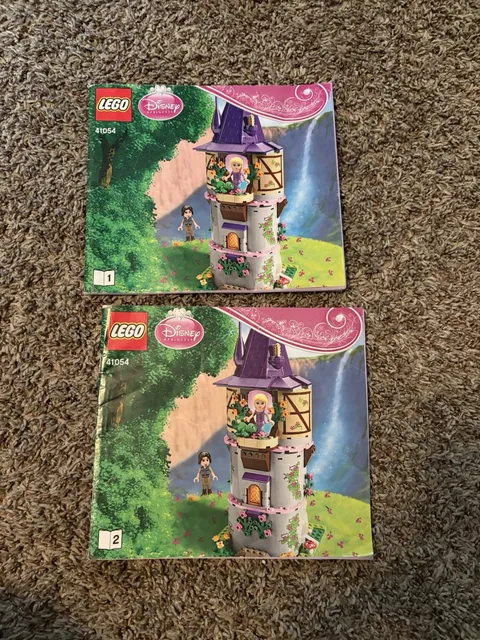LEGO Disney Princess Illustrated Instruction Manuals 41054 41052 41061 41051