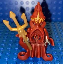 LEGO Atlantis Minifigure - Squid Warrior With Trident atl007