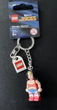 Lego Keychain DC Universe Super Heroes Wonder Woman (853433) Retired