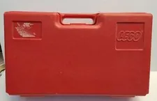 Vintage Samsonite Red Lego Carry Case Storage Container Box Made In Canada