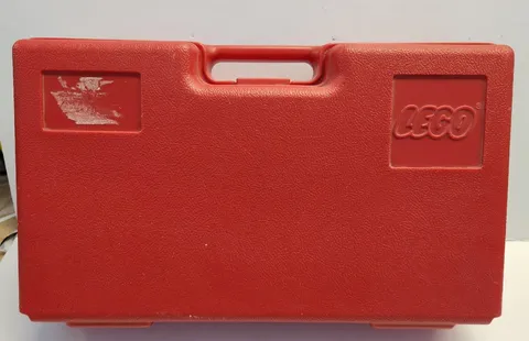 Vintage Samsonite Red Lego Carry Case Storage Container Box Made In Canada