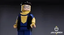Jaka Brick Lite Unbreakable Invincible Variant Mark Goggles Suit Minifigure NEW