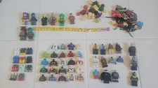 Genuine LEGO Minifigure Lot 35+ Figures & Parts Star Wars DC Batman Boba Ninjago