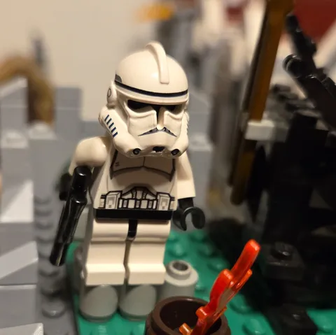 LEGO Star Wars P-2 Clone Trooper from 2009 in 1 set White Armor 6+