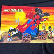 LEGO System Castle Set 6043 Illustrated Instruction Manual Booklet Vintage 1993
