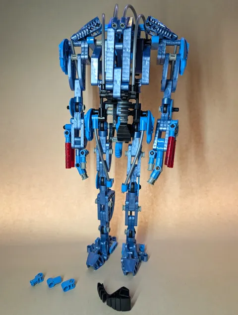 LEGO Star Wars 8012 Super Battle Droid Technic Near Complete (Read Description)
