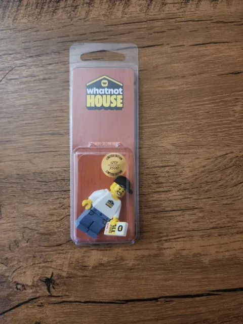 Lego WhatNot House Custom Mini Figure 2025 NYCC Exclusive LE 3500 