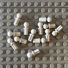 Lego Lot Light Bluish Gray 2736 Technic Axle Towball (lot of 13)