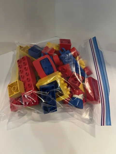 LEGO Duplo Bricks Assorted 1lb Mixed Lot Building Blocks Toys Pieces