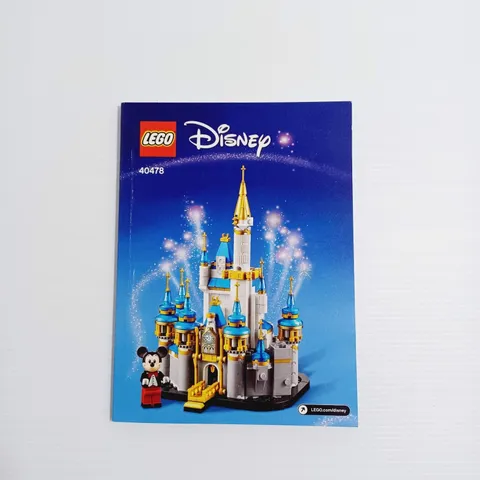 Lego Instructions Only 40478 Disney Mini Disney Castle