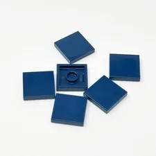 3068b LEGO Parts Tile 2x2 (Earth) DARK BLUE (6)