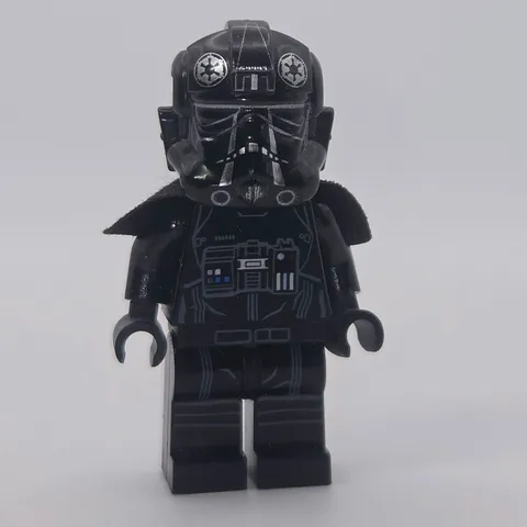 LEGO Star Wars Imperial TIE Fighter Pilot Minifigure Rogue One Black Excellent