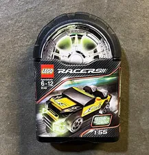 LEGO Racers Tiny Turbos Ez-Roadster 8148 Glow in Dark 45pcs Canister