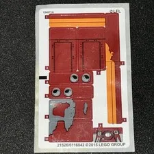 Lego New Sticker Sheet STAR WARS Rey’s Speeder   #75099
