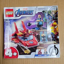 LEGO Marvel Avengers 76170 Iron Man vs Thanos 103pc Learn to Build 4+