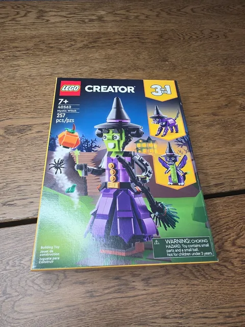 Lego Creator 3 in 1 Mystic Witch Set 40562 New Sealed Halloween