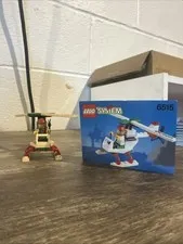 Vintage LEGO Town: Stunt Copter (6515) With Instructions