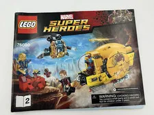 Lego Marvel Super Heroes 76080 Instructional Manual Only