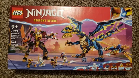 LEGO 71796 - Ninjago: Elemental Dragon vs The Empress Mech - Brand New!