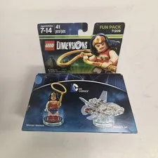 LEGO Fun Pack #71209 Wonder Woman & Invisible Jet- 3 in 1- 2015 Retired