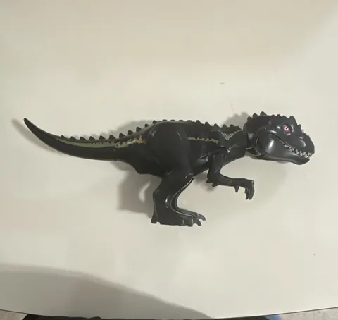 LEGO Custom Printed Black Dinosaur T-Rex Animal Figure Replacement Part