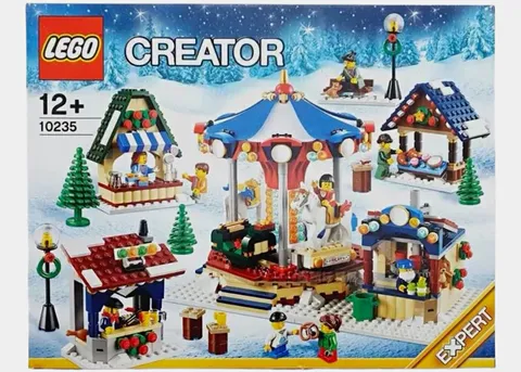 LEGO Winter Village Market 10235 100% COMPLETE