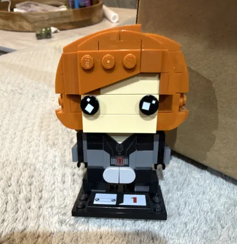 LEGO BrickHeadz Black Widow (41591) set released in 2017.