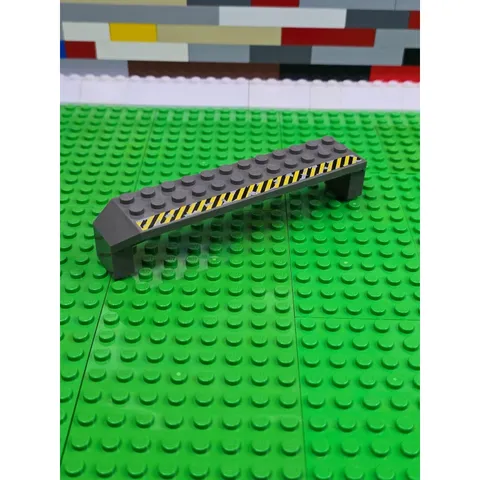 LEGO Arch 2x14x2 1/3 Black And Yellow 1999