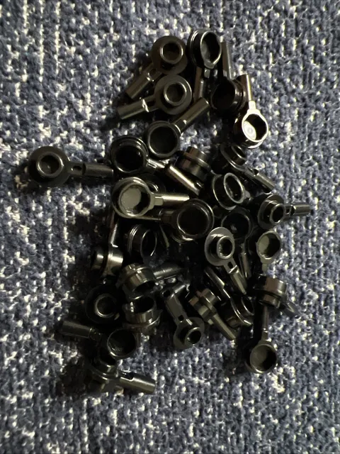LEGO 32828 Black Bar 1L with 1 x 1 Round Plate with Hollow Stud