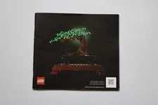 LEGO® Icons Botanicals 10281 Bonsai Tree Instruction Manual Only!