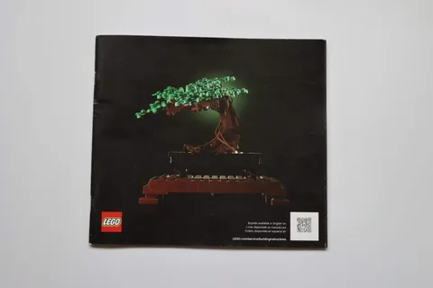 LEGO® Icons Botanicals 10281 Bonsai Tree Instruction Manual Only!
