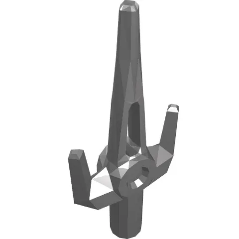 5x LEGO® Part 98139 - Minifigure, Weapon Sai