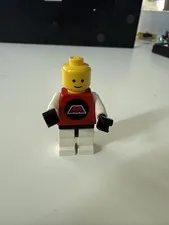 LEGO MINIFIGURE Vintage Space M-Tron Astronaut No Helmet Or Air Tanks