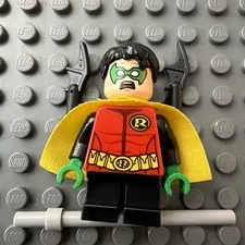 LEGO® Robin Minifigure DC Batman Sidekick Super Heroes sh0091