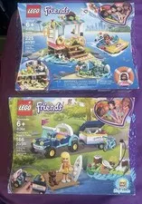LEGO Friends 41376 Turtles Rescue Mission & 41364 Buggy Trailer NEW