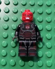 Lego Marvel Iron Red Skull Minifigure 2016 76048 sh215 **Torso Crack!