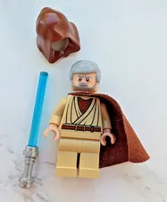 LEGO® Minifigure sw0336 - Obi-Wan Kenobi (Old), Star Wars (Great Condition)