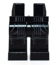 LEGO Black Minifigure Legs Star Wars Imperial Knee Pads Jyn Erso 75171 6163811