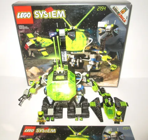 LEGO System Roboforce 2154 Robo Master w/ Box & Instructions (Missing 2 Pieces)