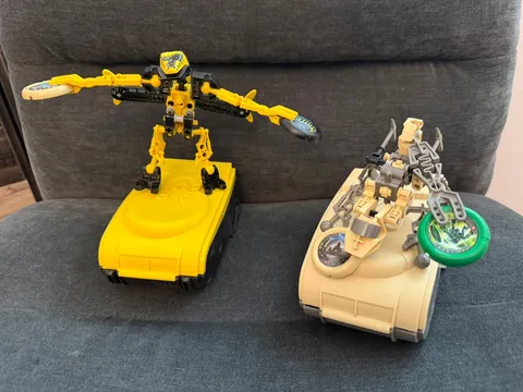 Lego Technic Throw Bots LOT - 1999 Judge Slizer 8504 / Rock Slizer 8506