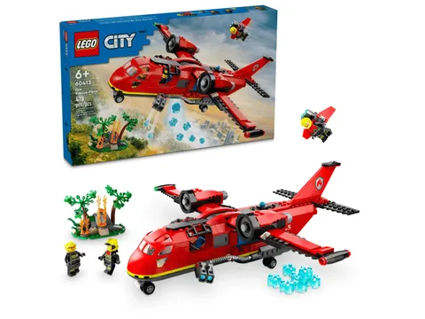 New & Sealed Lego City Fire Rescue Plane 60413 Retired Set - free shipping